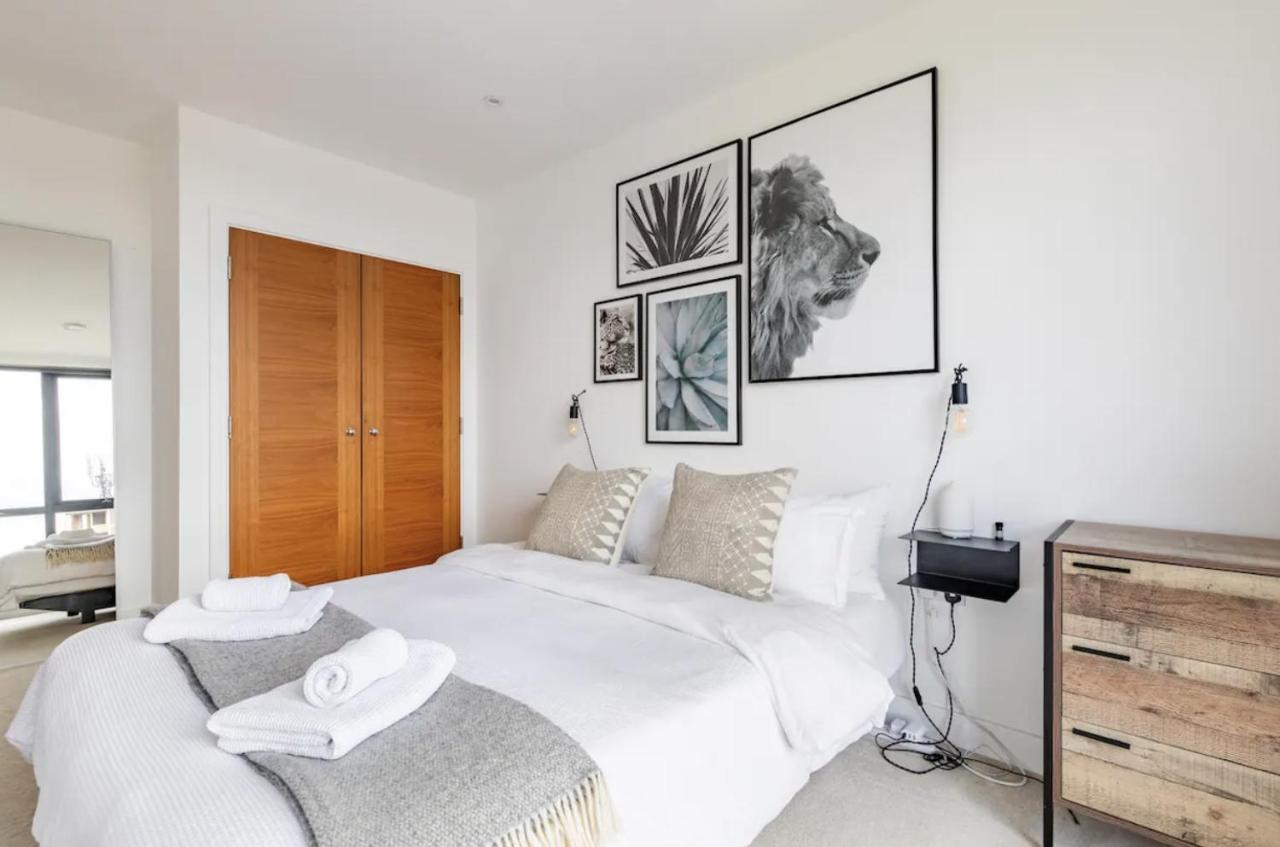 Modern 1 Bed L City Views L Work Space Londra Dış mekan fotoğraf