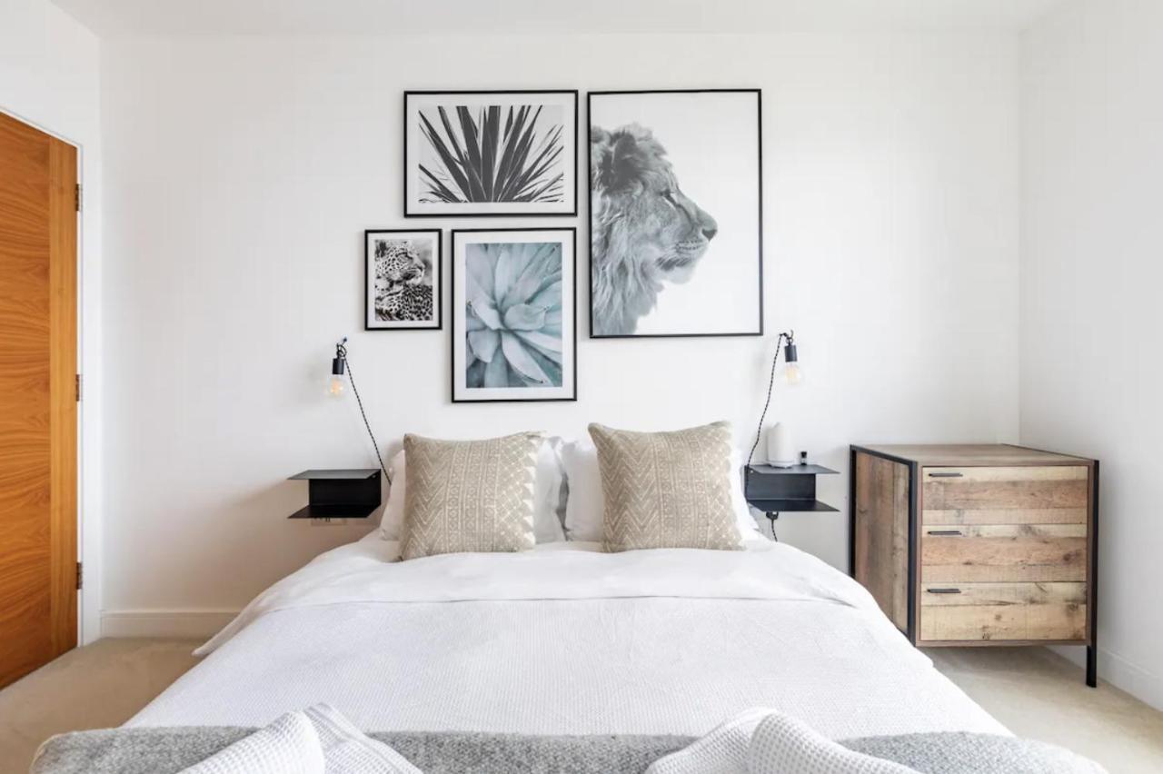 Modern 1 Bed L City Views L Work Space Londra Dış mekan fotoğraf