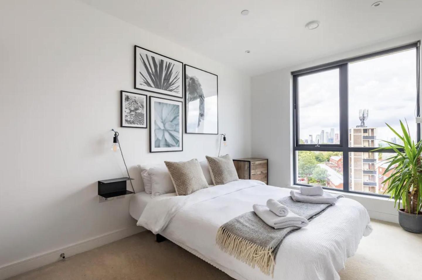 Modern 1 Bed L City Views L Work Space Londra Dış mekan fotoğraf