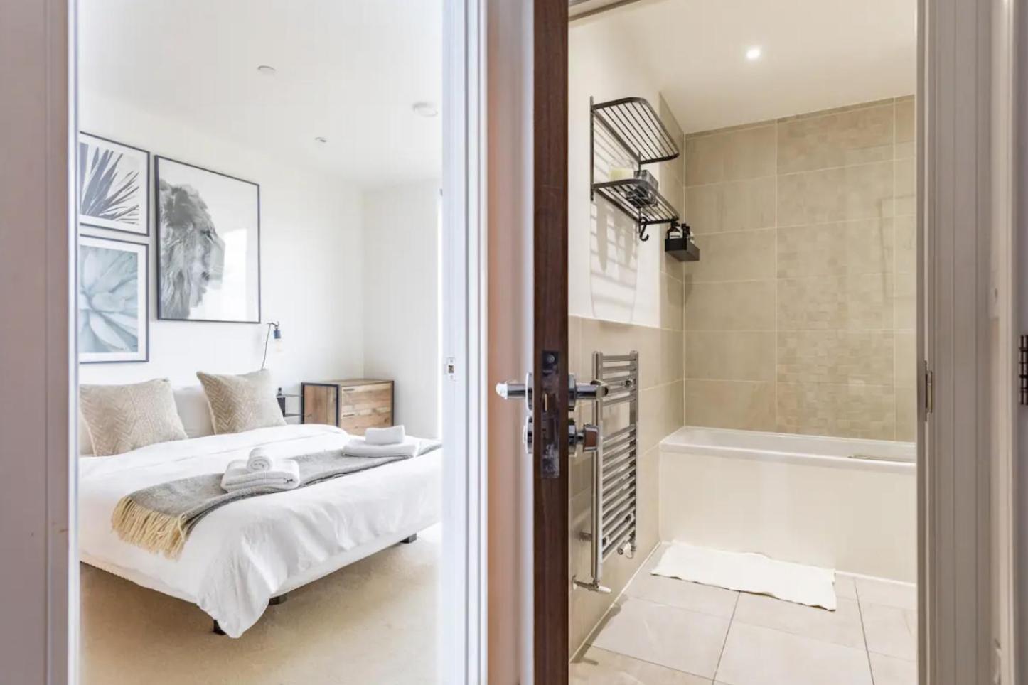 Modern 1 Bed L City Views L Work Space Londra Dış mekan fotoğraf